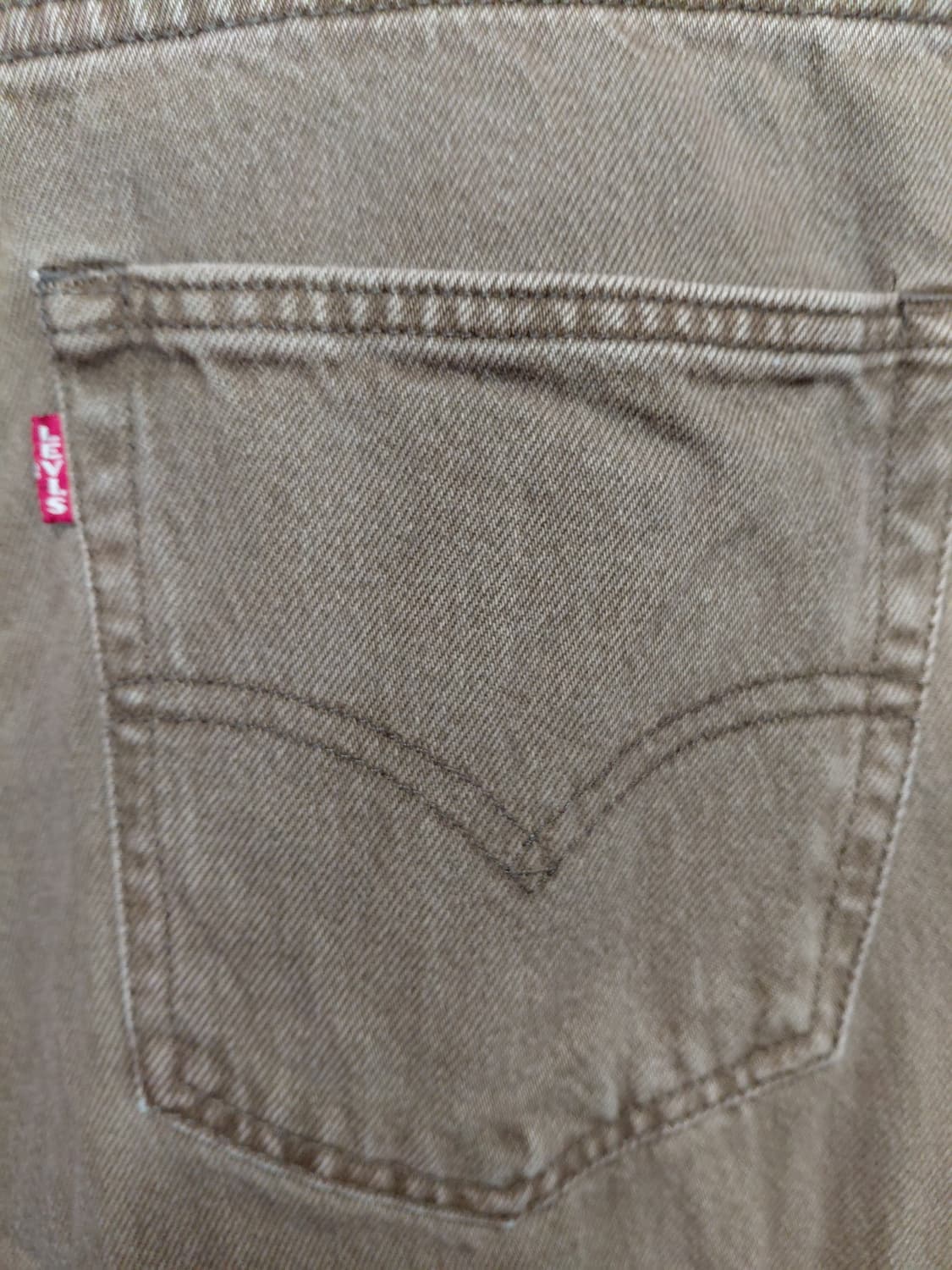 [리바이스568]스테이 루즈 데님 청바지 32사이즈  상품이미지3