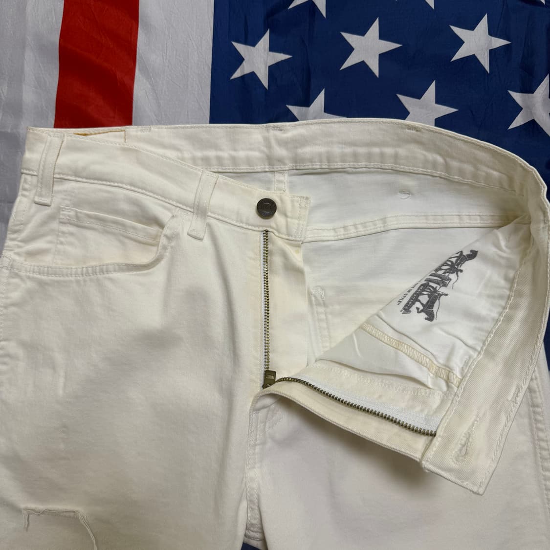 levi's 리바이스 510 오렌지탭 화이트진 32x32 상품이미지4