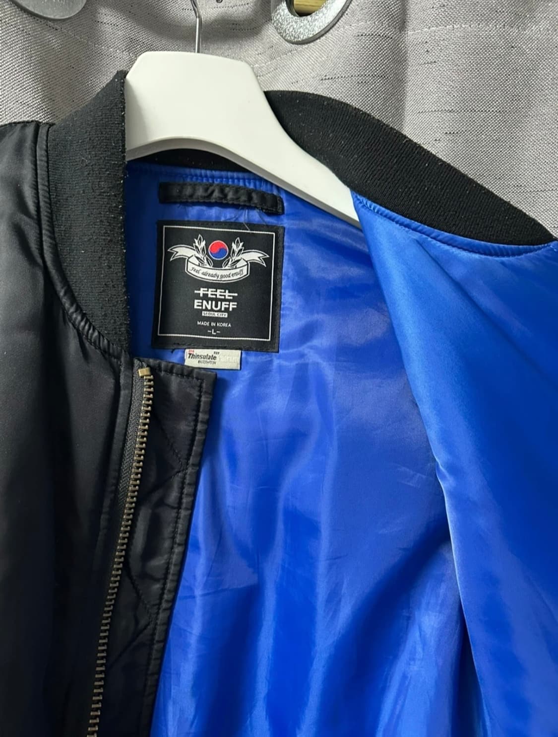 필이너프 ma-1 블랙 상품이미지3