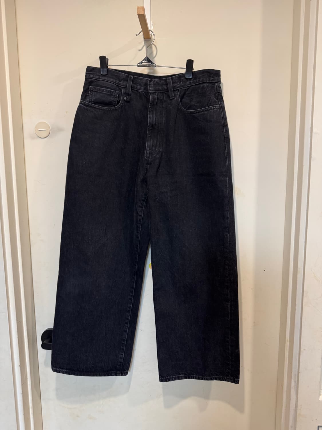 R13알써틴 블랙 데님 상품이미지3