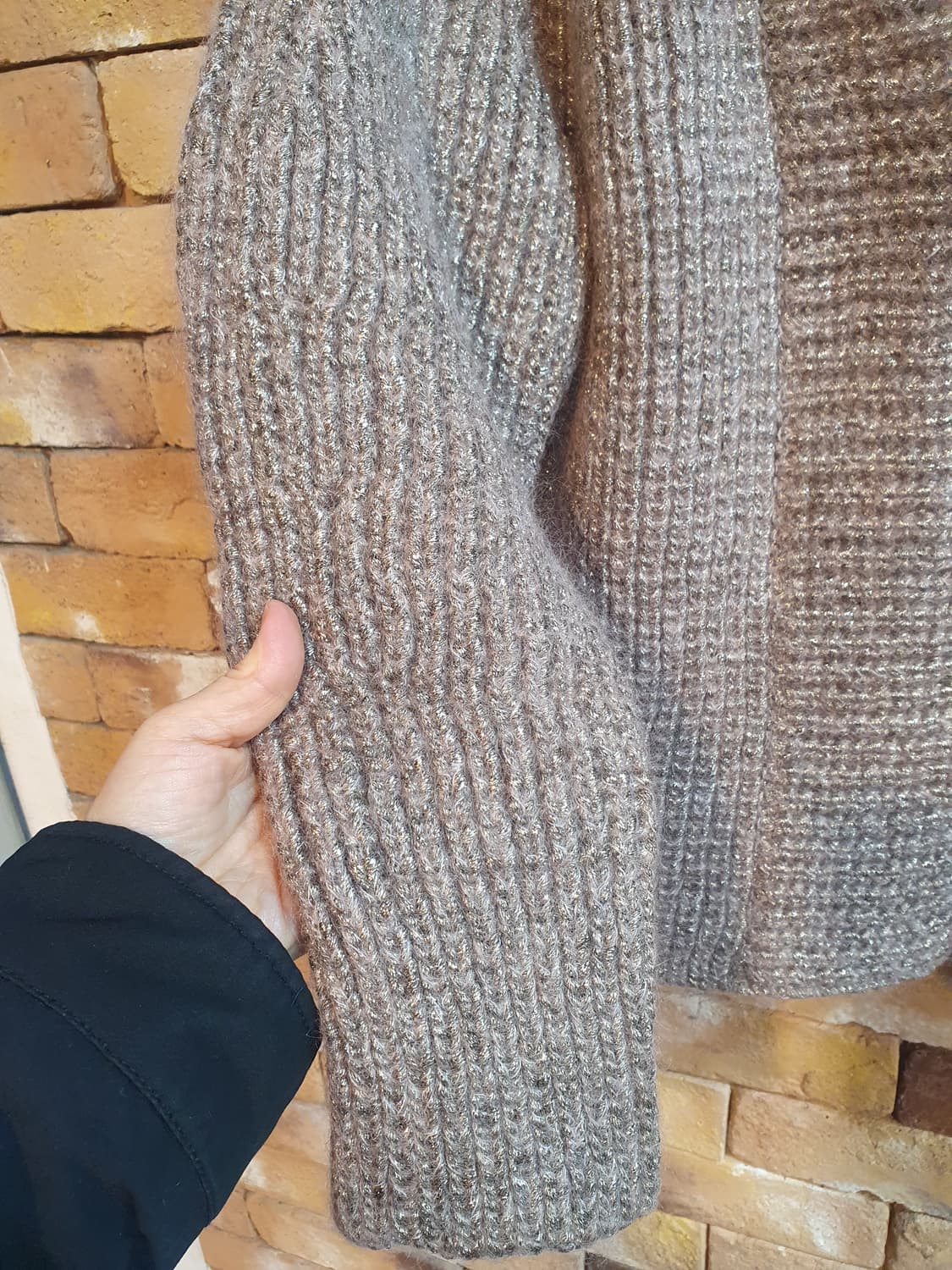 LANVIN 란방 니트 가디건 브라운 상품이미지3