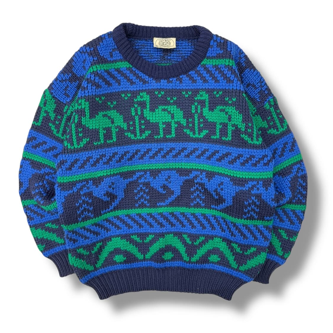 빈티지 울 뜨개니트 r1886 상품이미지1