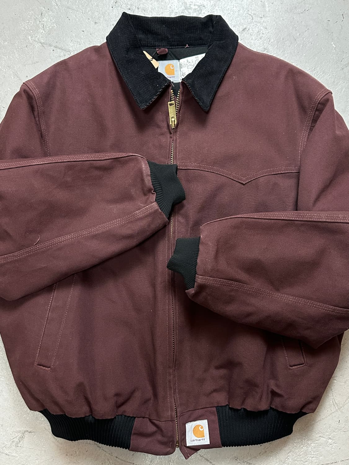 *RARE*90's USA 칼하트 J13 산타페 RUM 칼하트 디트로이트 상품이미지8