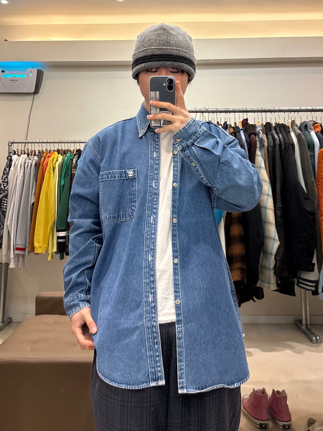 팀버랜드 데님셔츠 상품이미지8