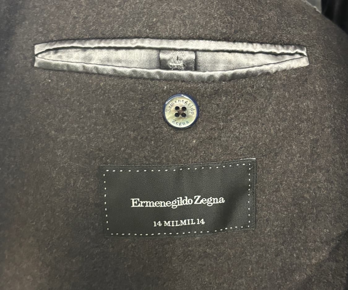 에르메네질도 제냐 딥 브라운 블레이저 48C 상품이미지3