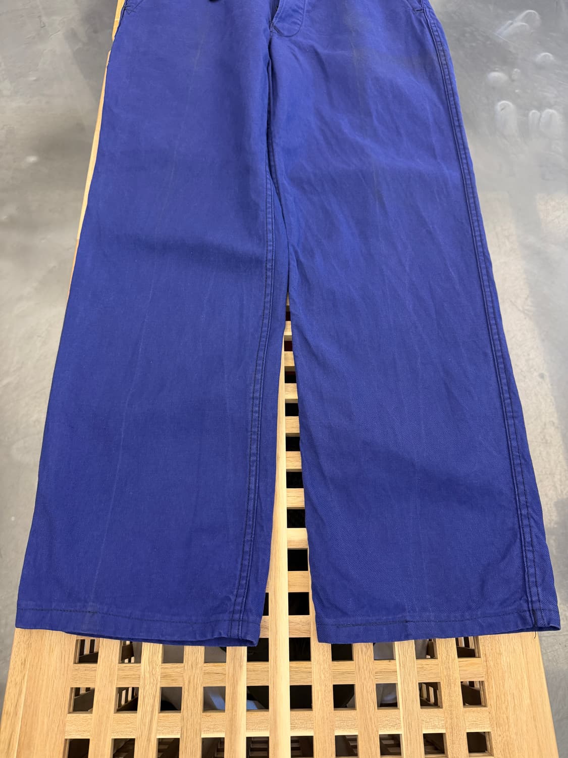 WASHED PURPLE NAVY OLD VINTAGE 프렌치워크팬츠 상품이미지4