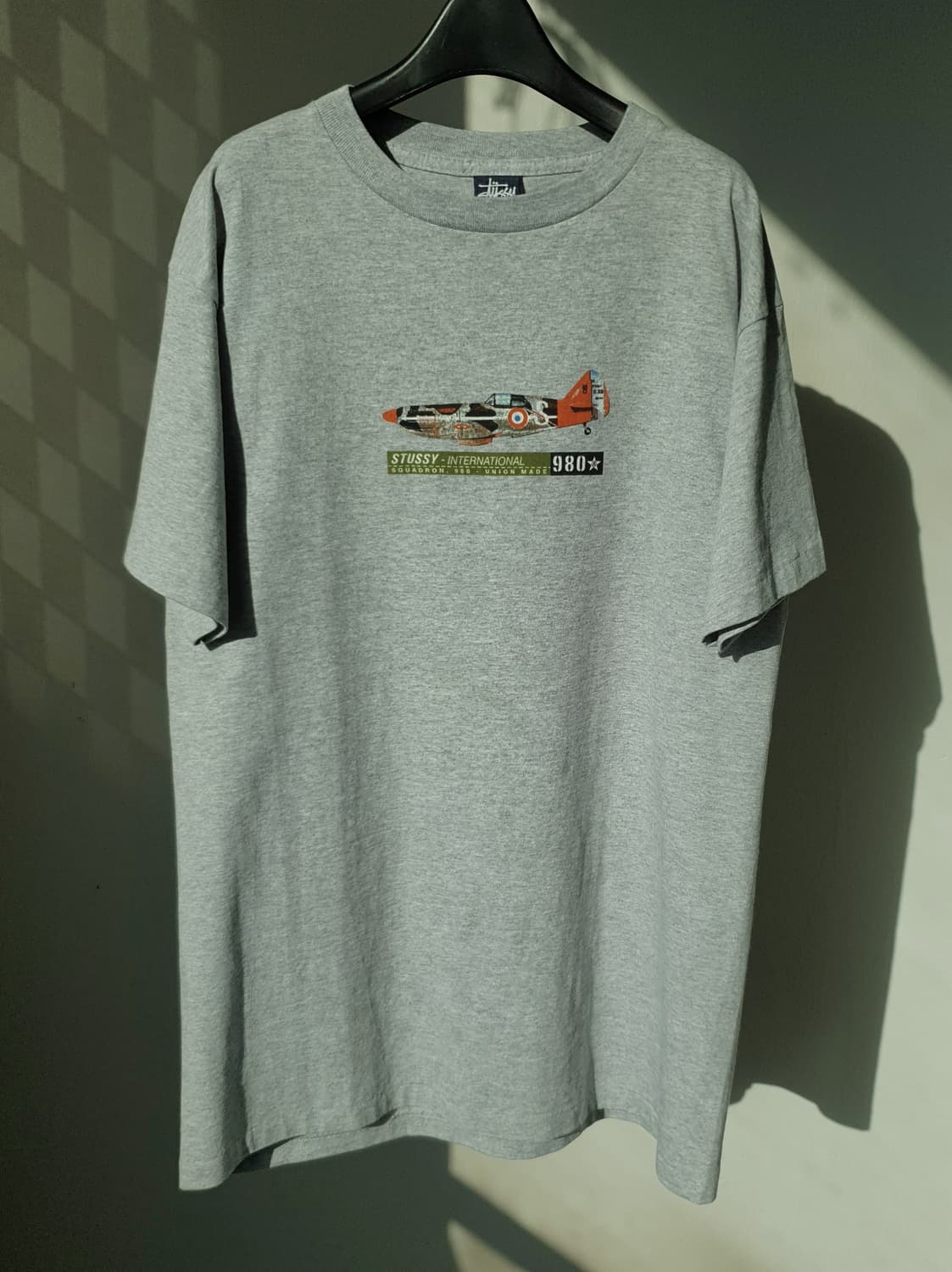 90s STUSSY print tee
 상품이미지2