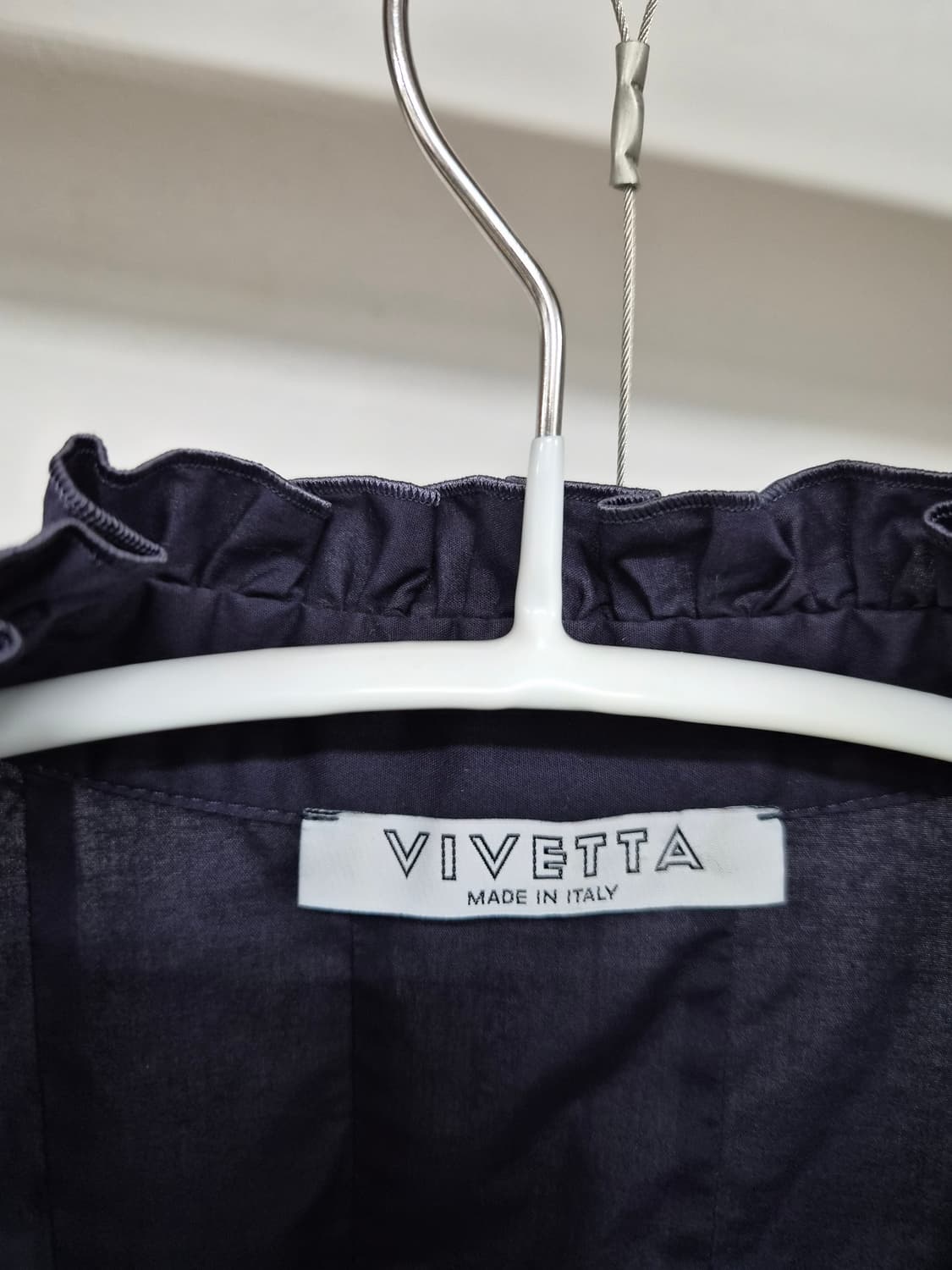 vivetta 비베타 프릴 플라워 바스락 원피스 상품이미지3