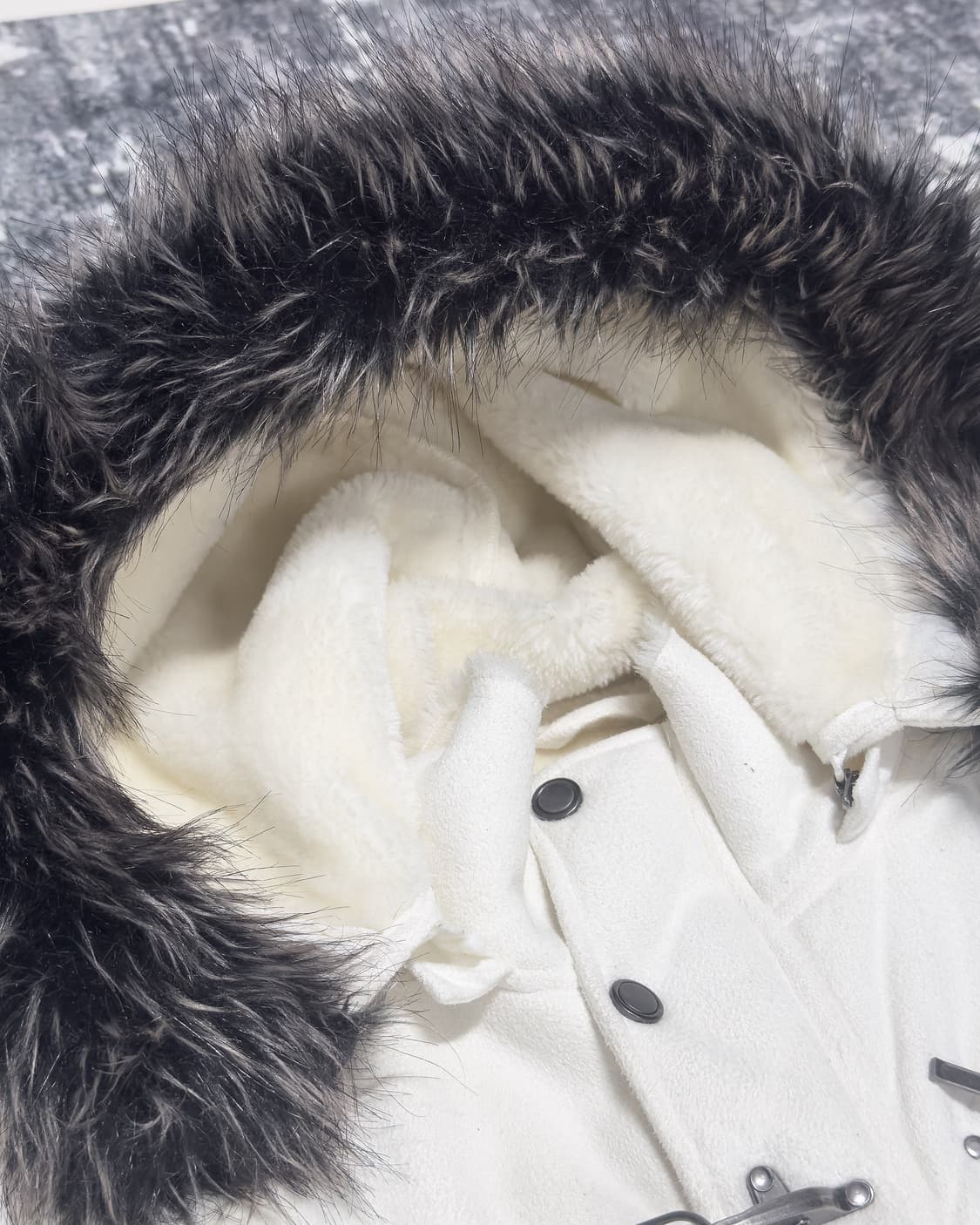 {Double Focus} Aviator Mouton Fur Jacket 상품이미지8