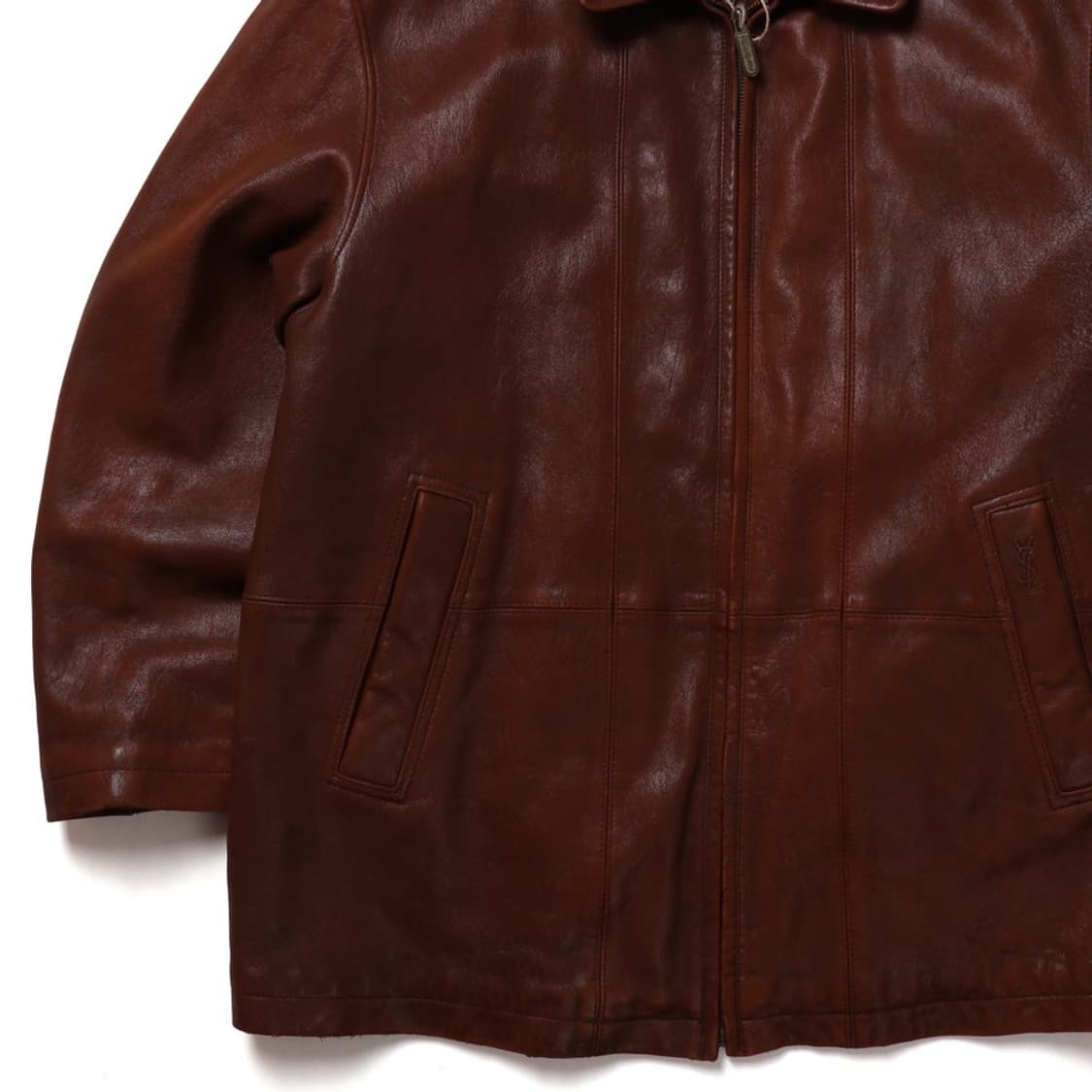 입생로랑 YvesSaintLaurent Lamb Leather Jacke 상품이미지3