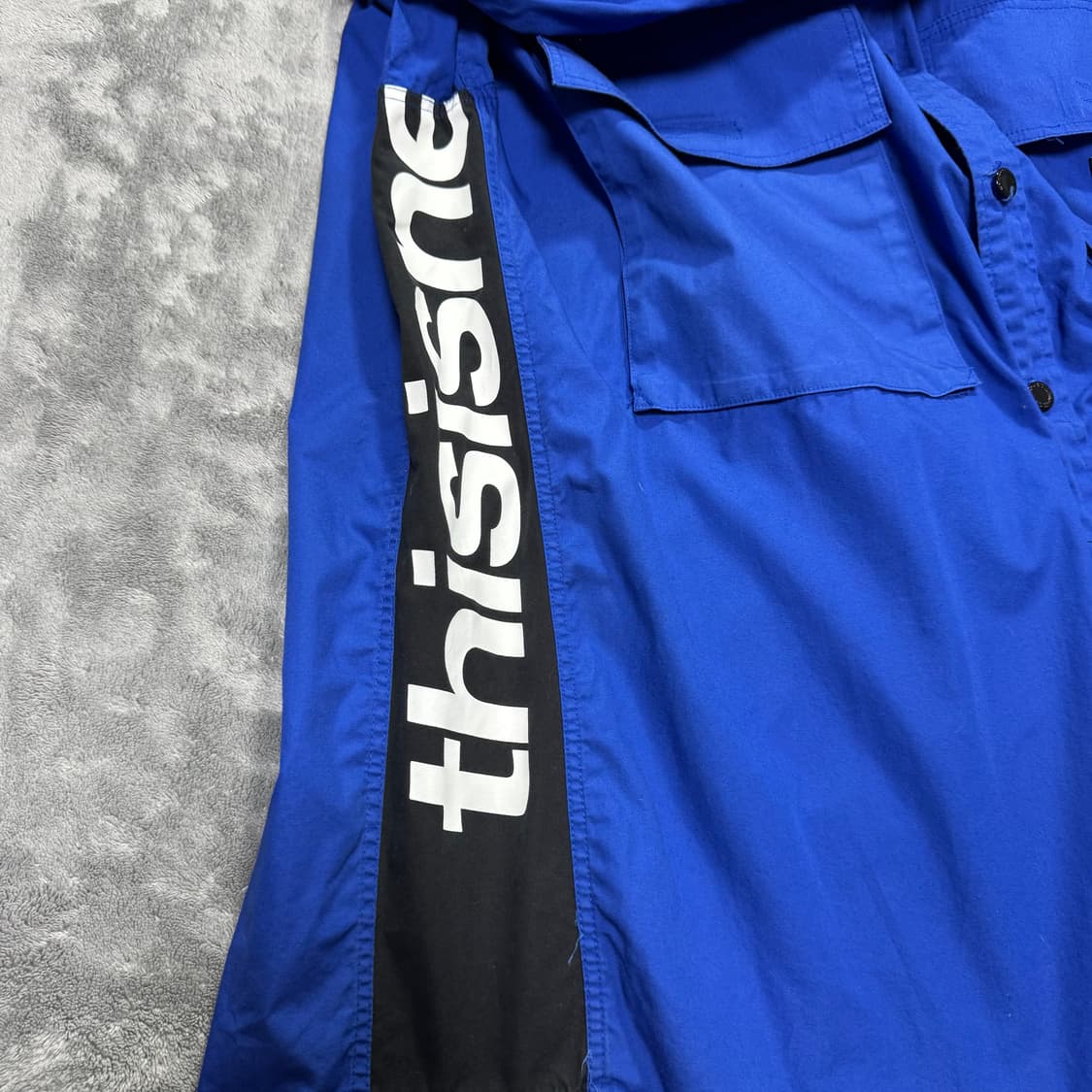 디스이즈네버뎃 블루 셔츠 상품이미지4