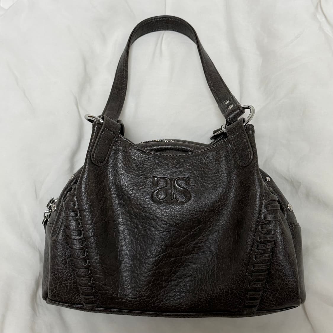 애즈온 보니타 미니백 브라운 as"on bonita mini bag 상품이미지1