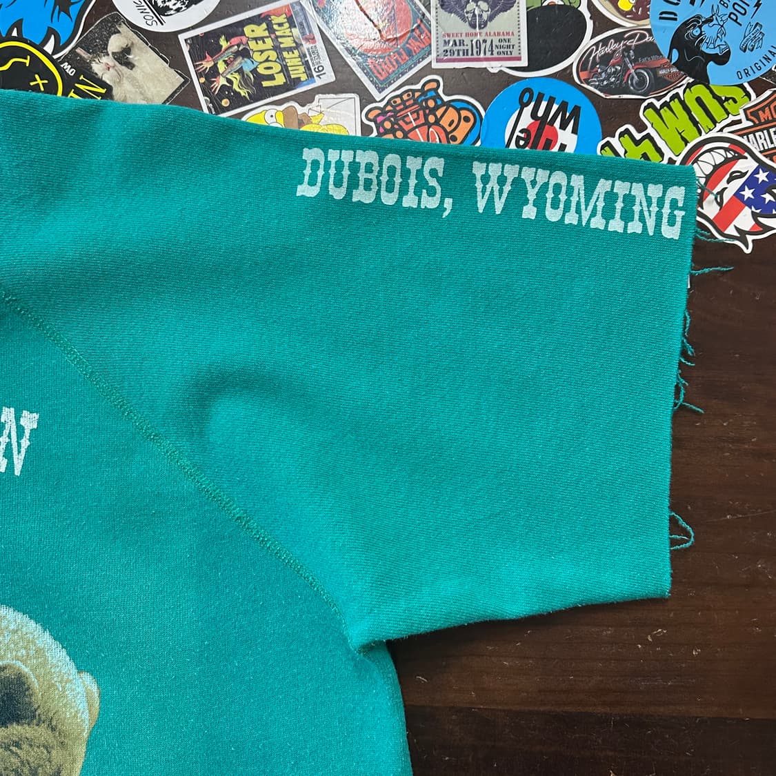 90s 헤인즈 빈티지 반팔 스웻셔츠 L 상품이미지4