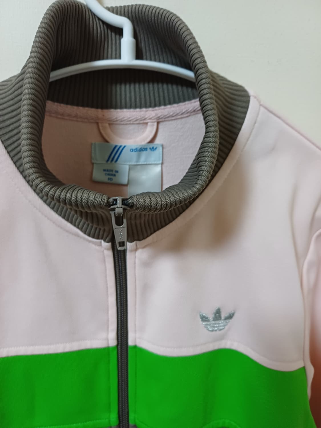 아디다스 져지 핑크/그린/회색 상품이미지2