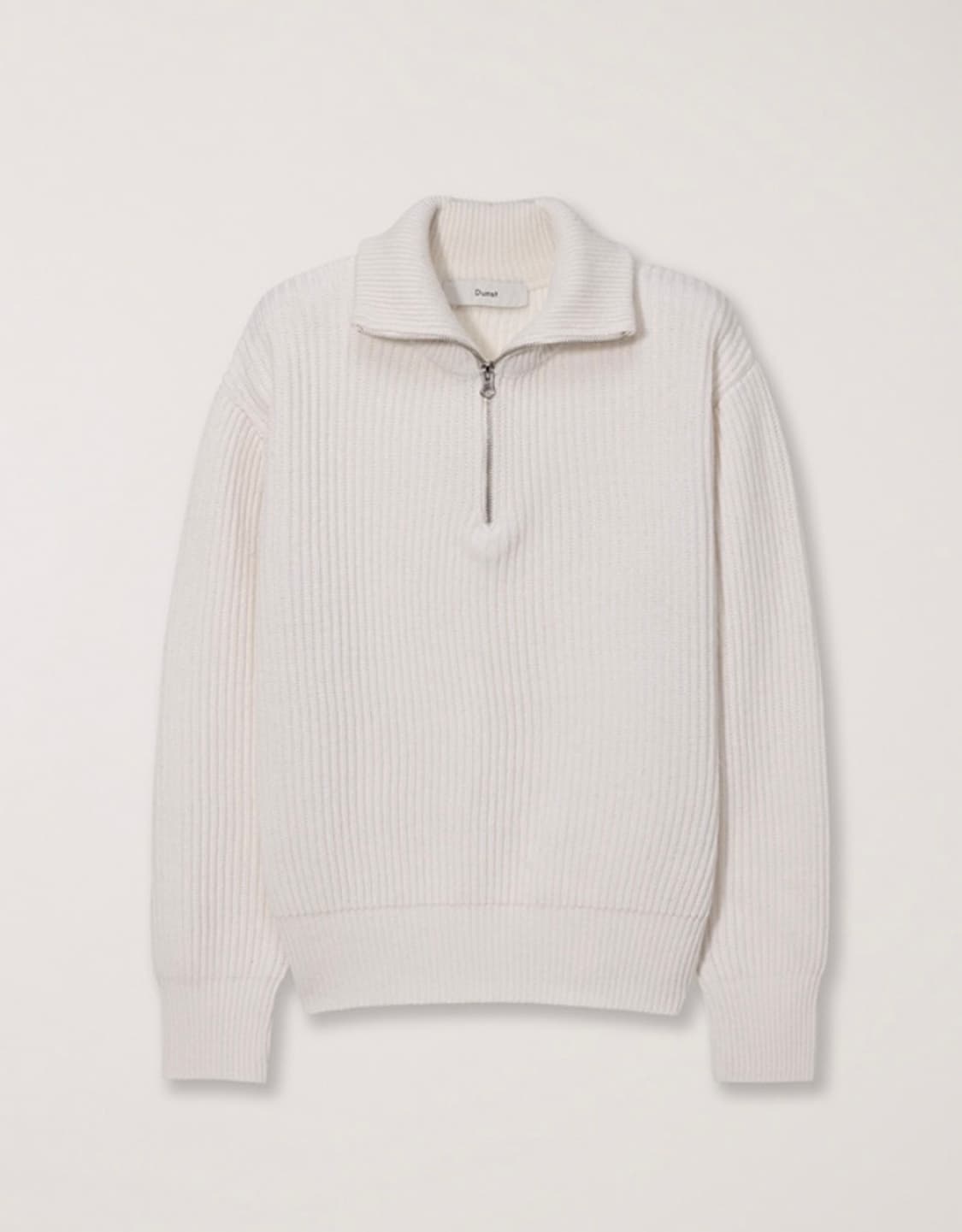 던스트 UNISEX HALF ZIP-UP RIBBED WOOL SWEAT 상품이미지6