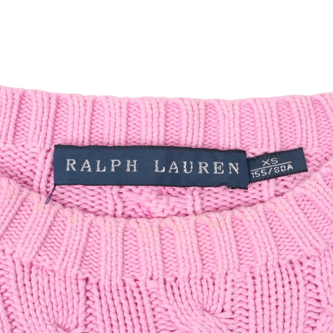 폴로 랄프로렌 라이트 핑크 케이블 니트 상품이미지8