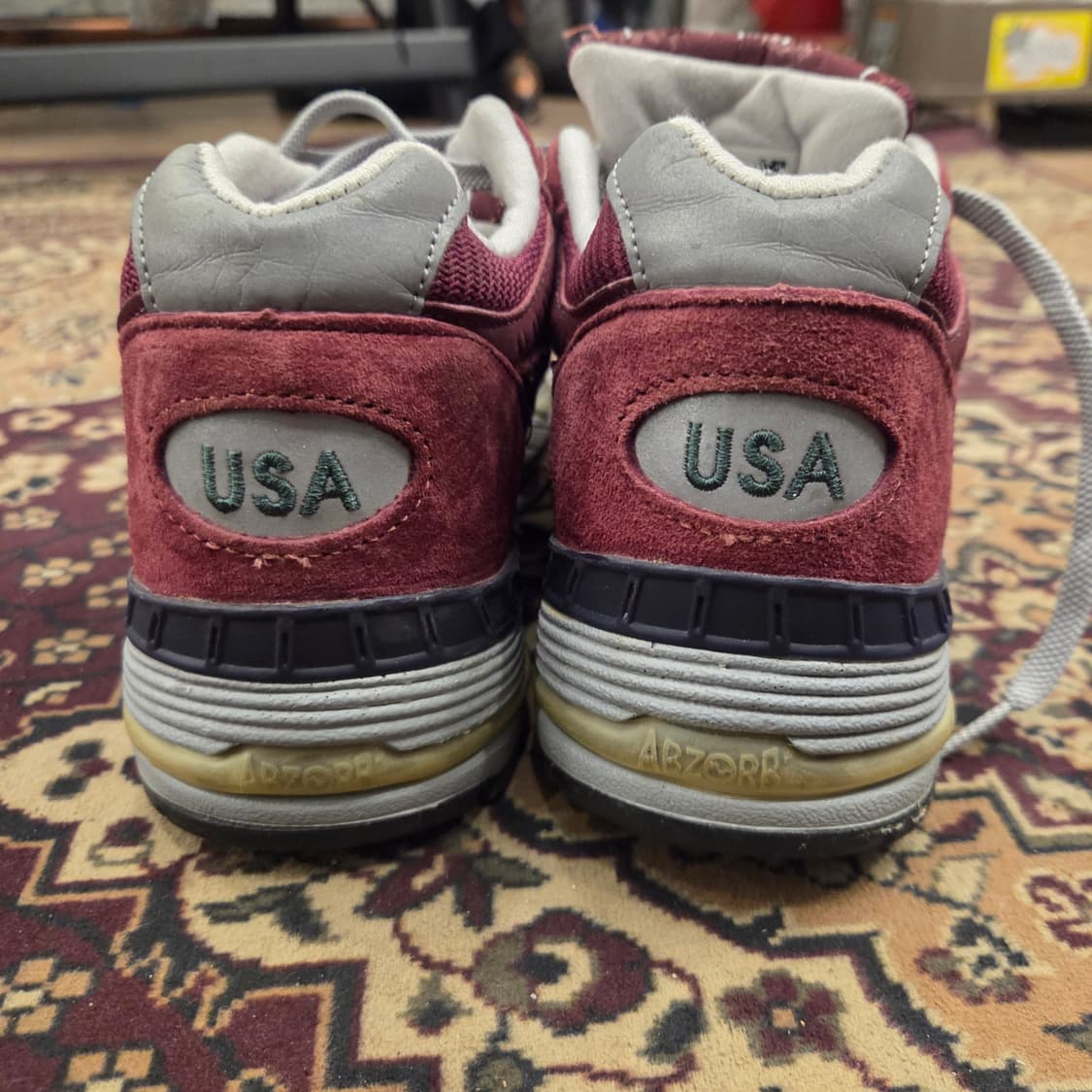 뉴발란스 991 버건디 250 상품이미지2