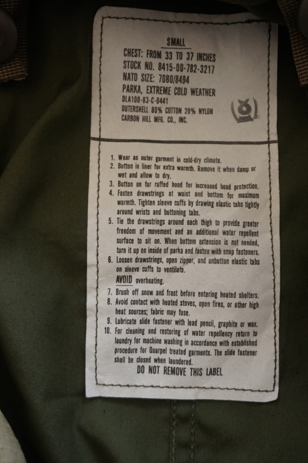 M-65 fishtail parka 상품이미지7