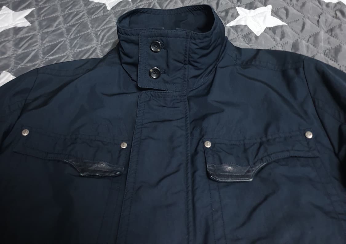 헨리코튼 클래식 양가죽배색 사파리 점퍼 (M) 상품이미지2