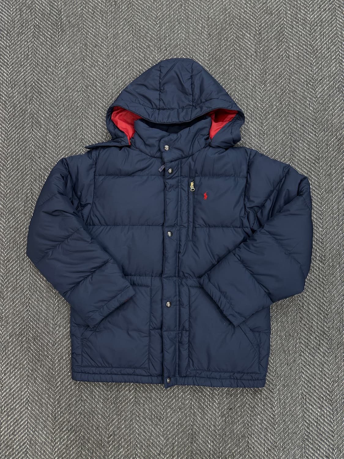 폴로 패딩 네이비 상품이미지1
