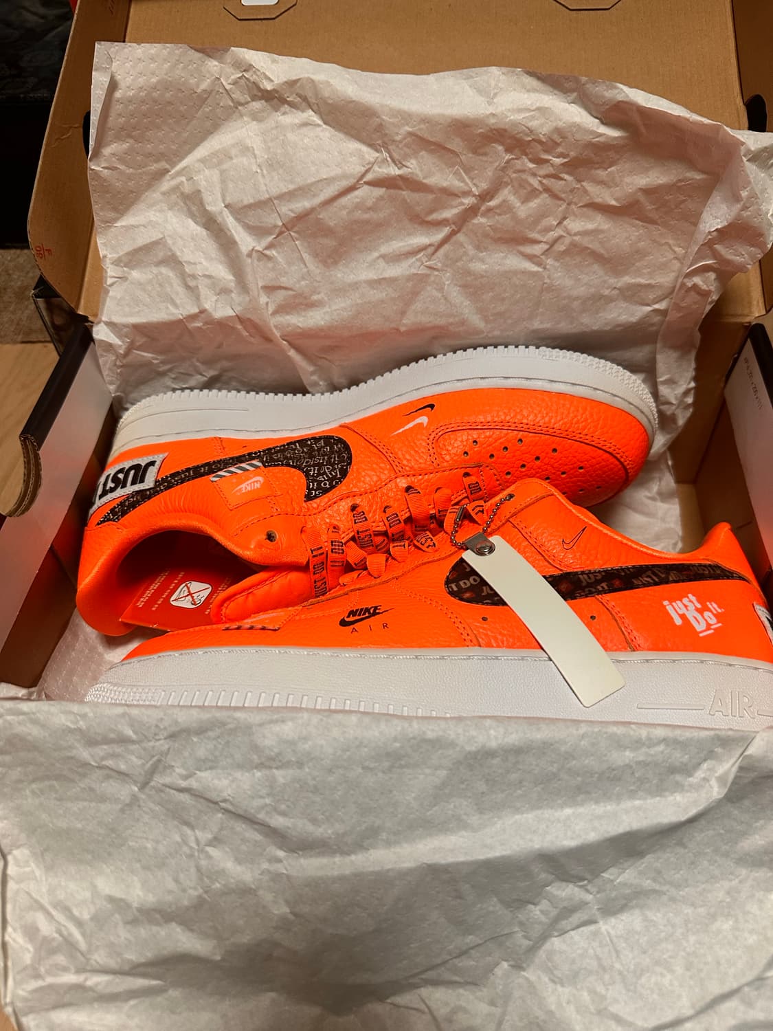 나이키 에어포스 1 로우 저스트두잇 팩 토탈오렌지 상품이미지3