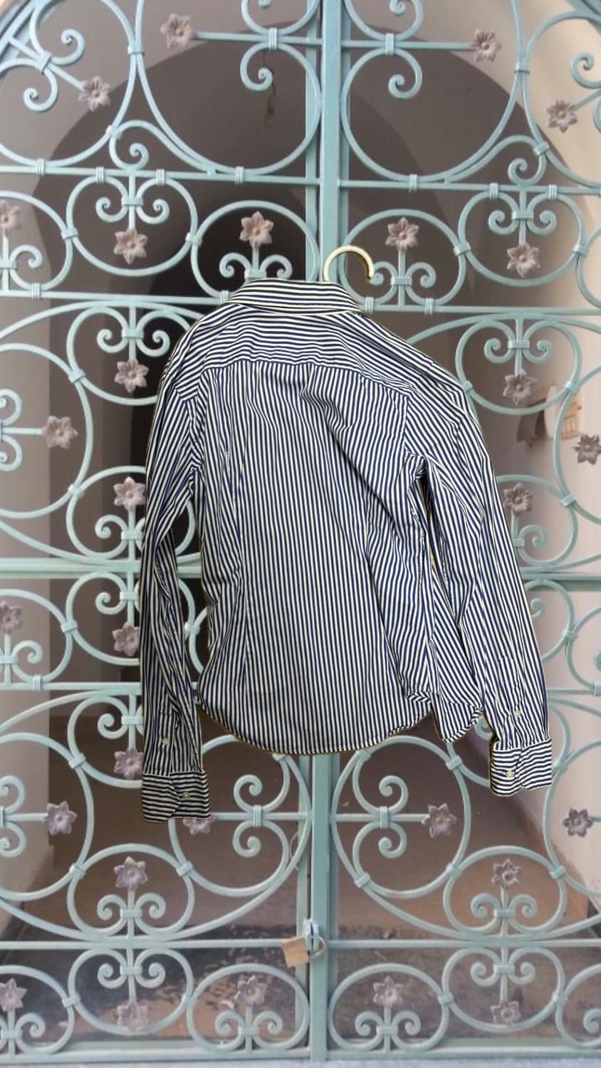 랄프 로렌 파란 줄무늬 셔츠 상품이미지2