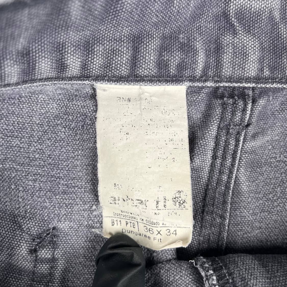 칼하트 싱글니 카펜터 팬츠 B11PTB 상품이미지4