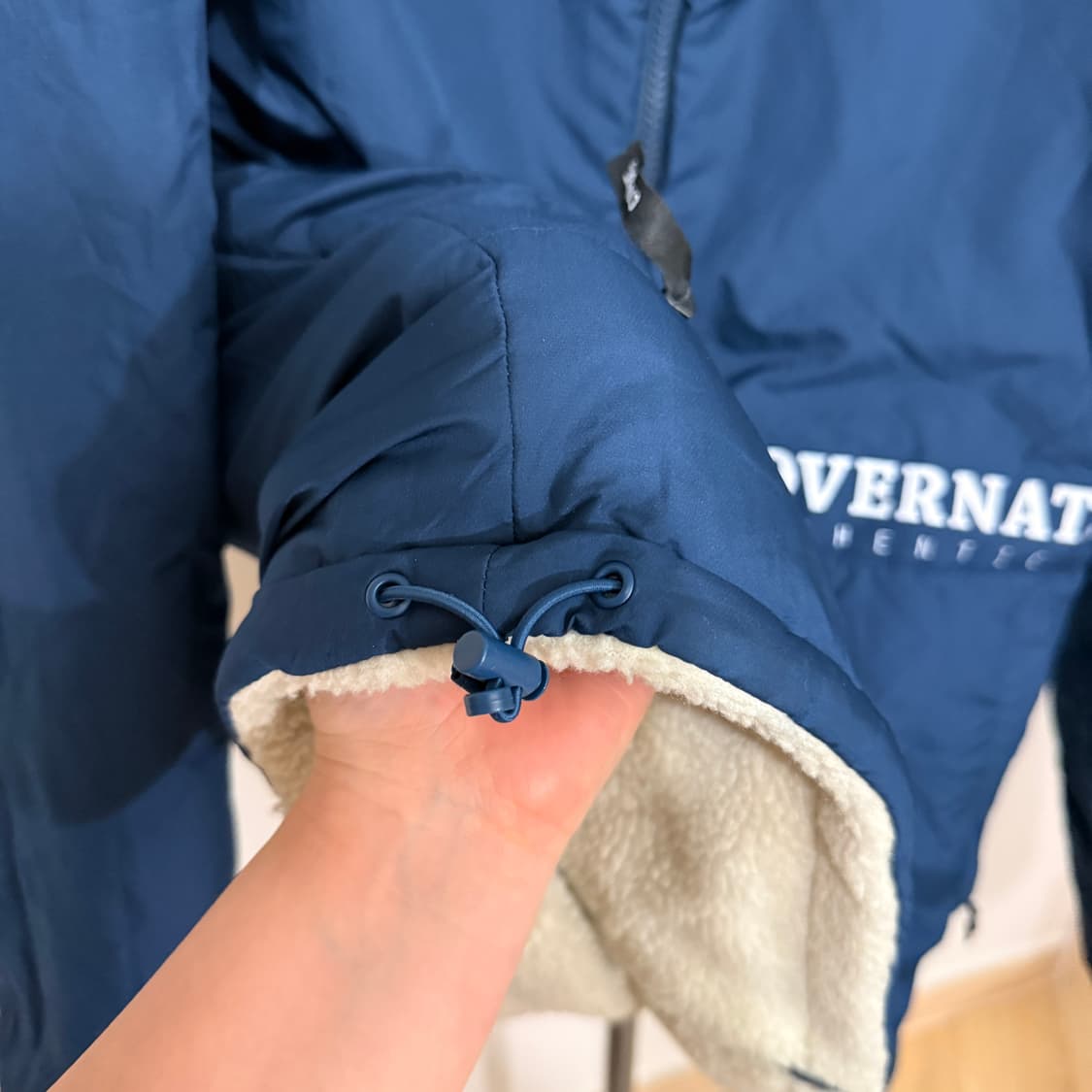 커버낫 리버시블 플리스 후드집업 상품이미지5