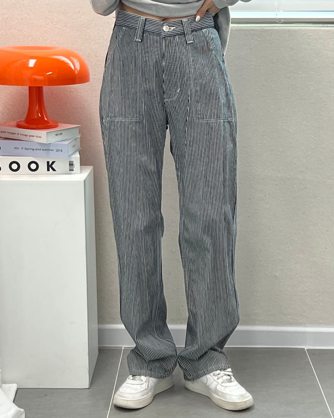 (허단42)WRANGLER 스트라이프 팬츠-M1370 상품이미지9