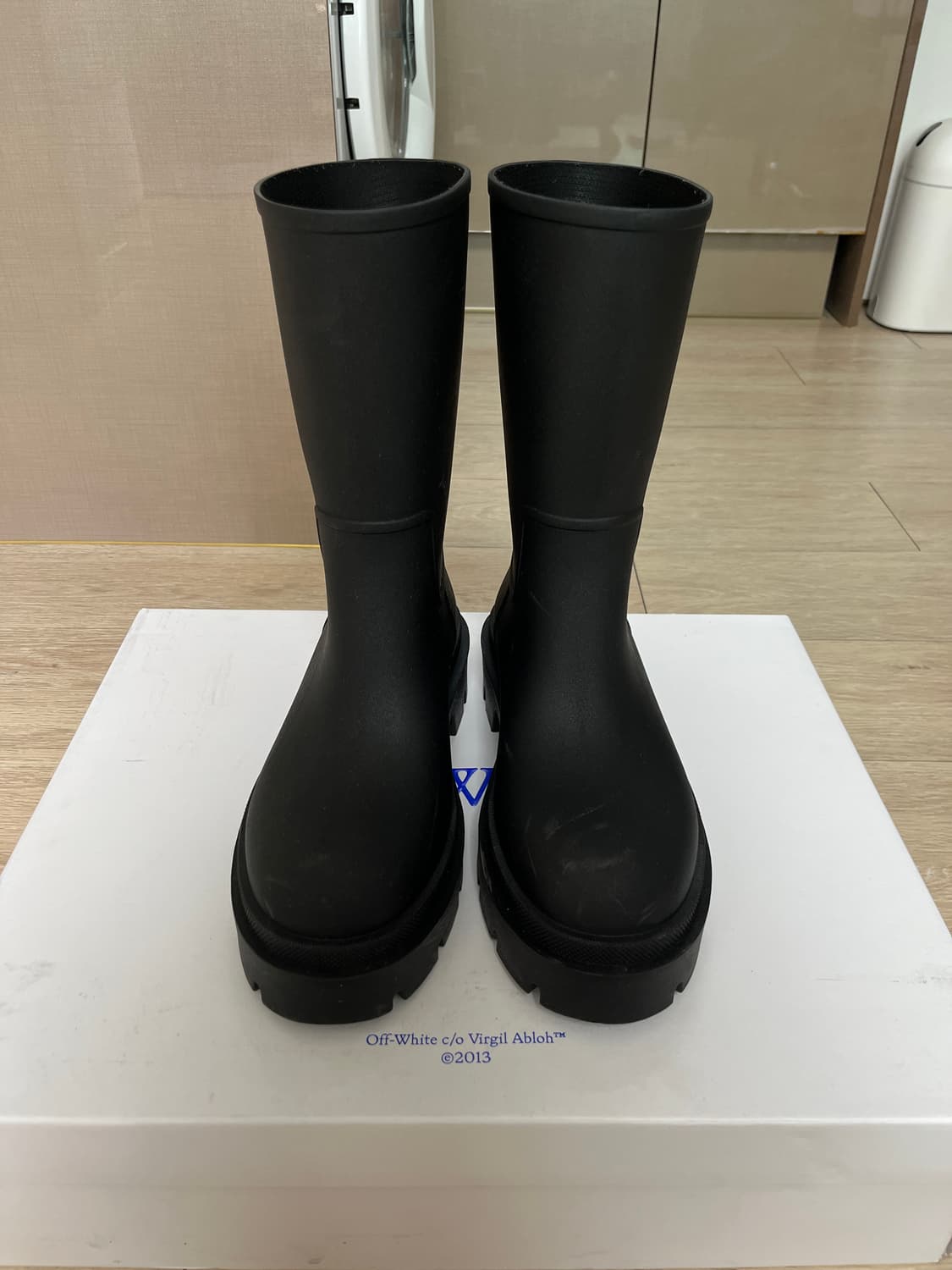 off white “for rainy days” boots 레인부츠 44 상품이미지3