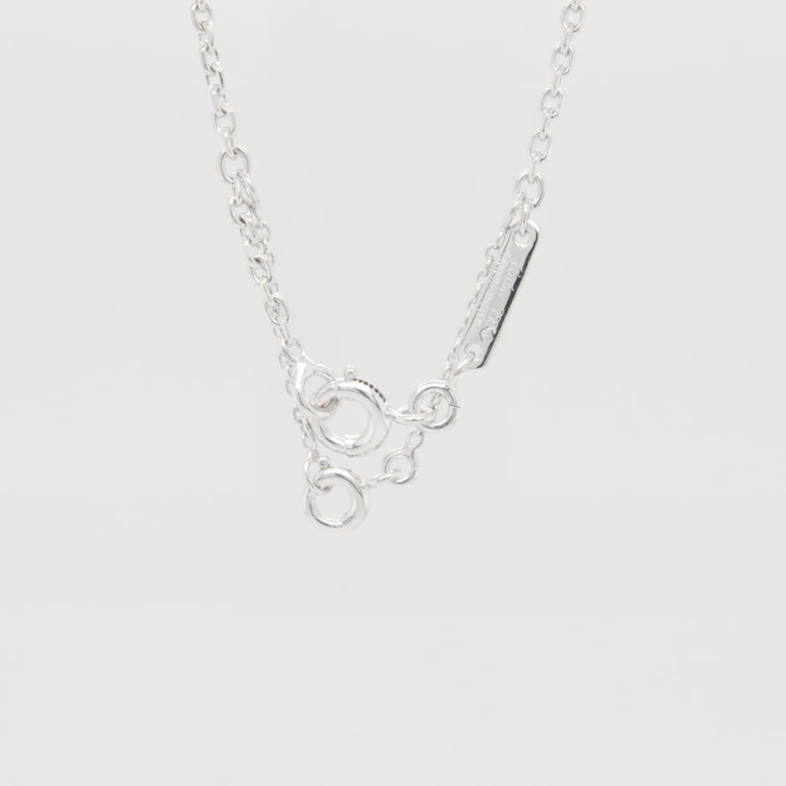 까르띠에 C 하트 파베 천연 다이아몬드 18K 화이트골드 목걸이 펜던트 상품이미지6