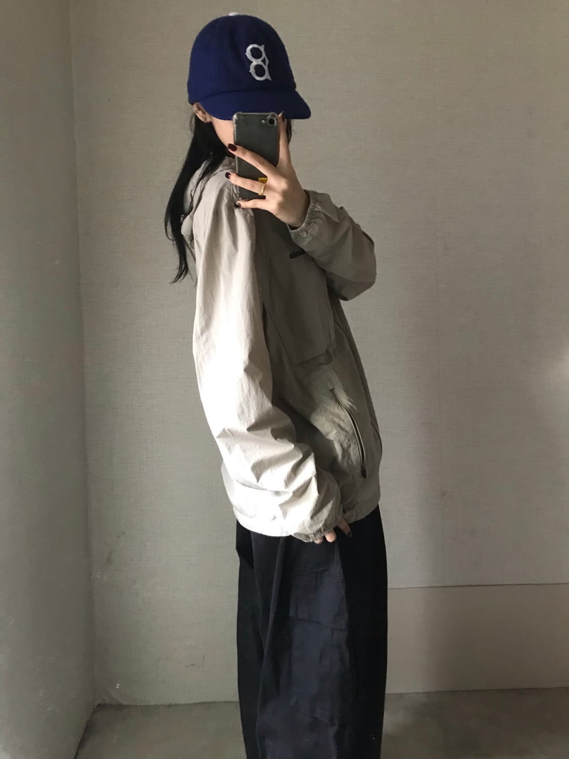 콜롬비아 베이지 바람막이 상품이미지5