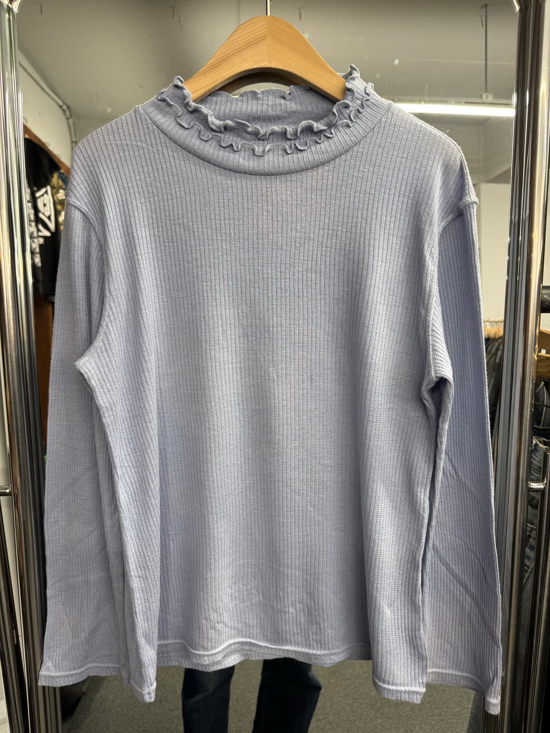 japanese vintage 우먼스 목폴라 니트 상품이미지1