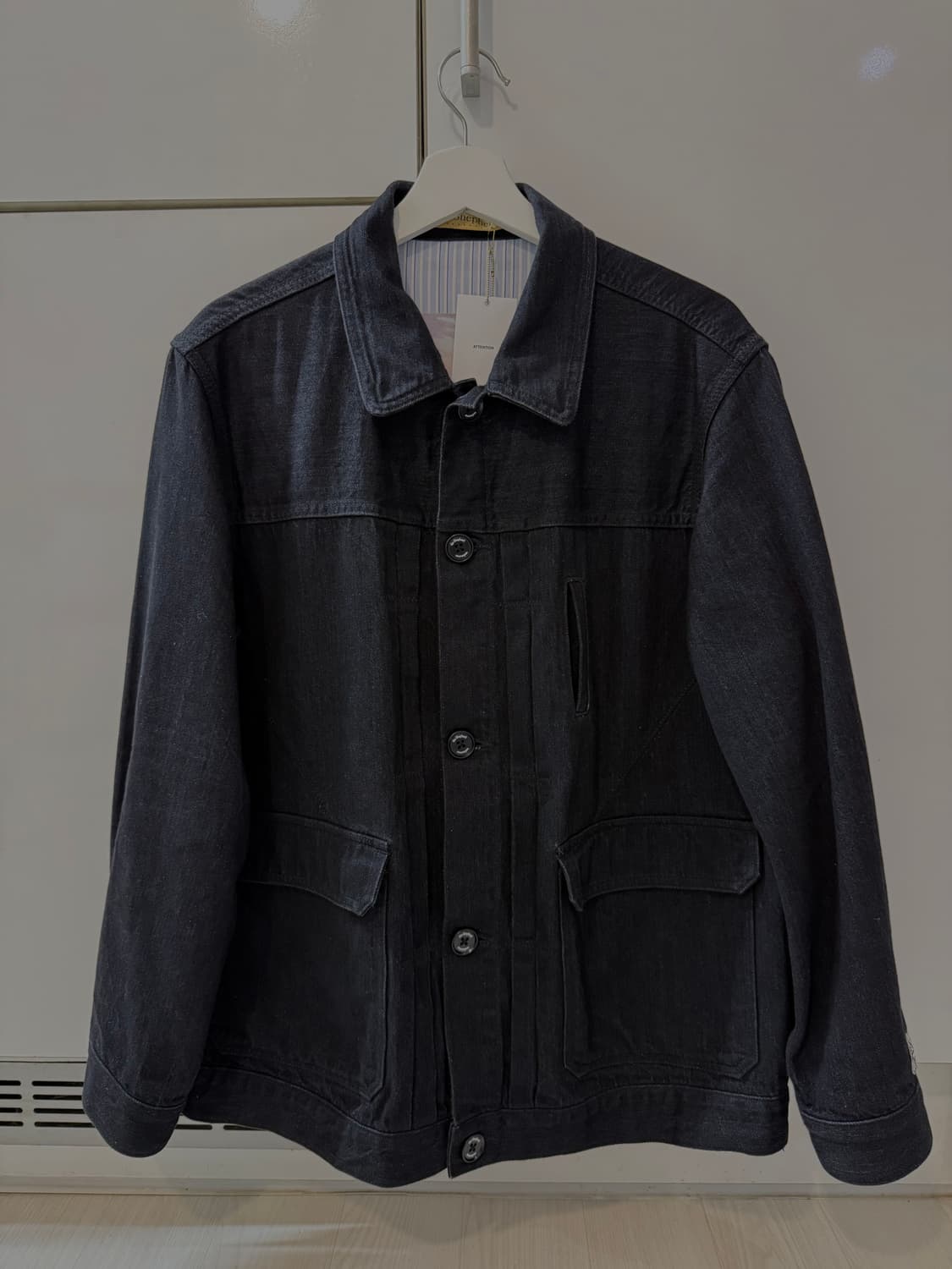 undercover  the shepherd 블랙 데님 자켓 상품이미지10