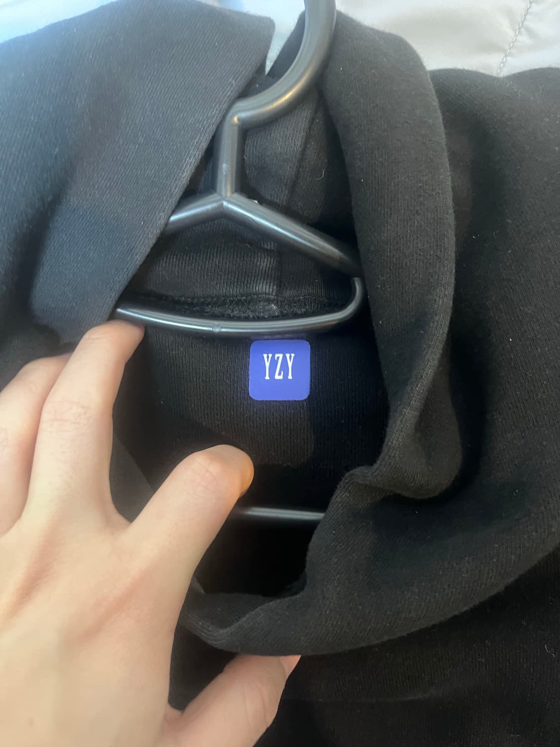 이지갭 후드 검정 m 상품이미지1