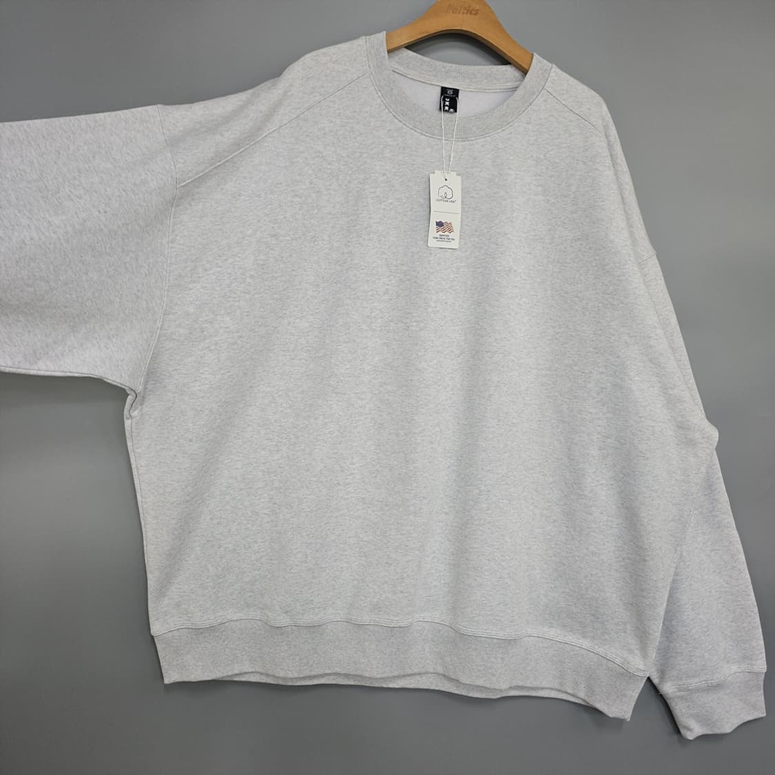 미사용새제품) 오까네(OKKANE) 빅사이즈 기모 맨투맨 5XL 상품이미지2