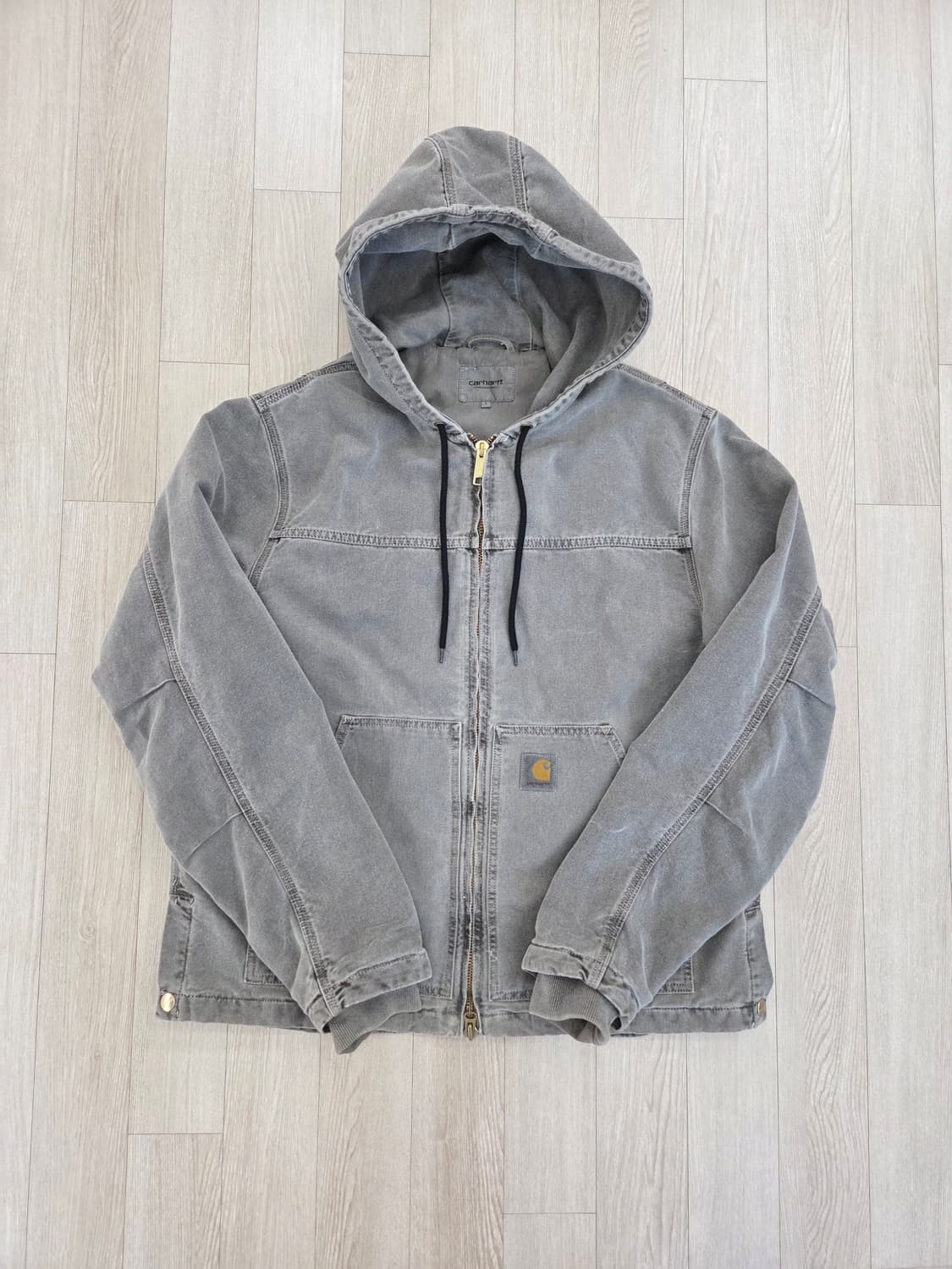 칼하트WIP 알링자켓 페이디드 블랙 L, 105-110 상품이미지1