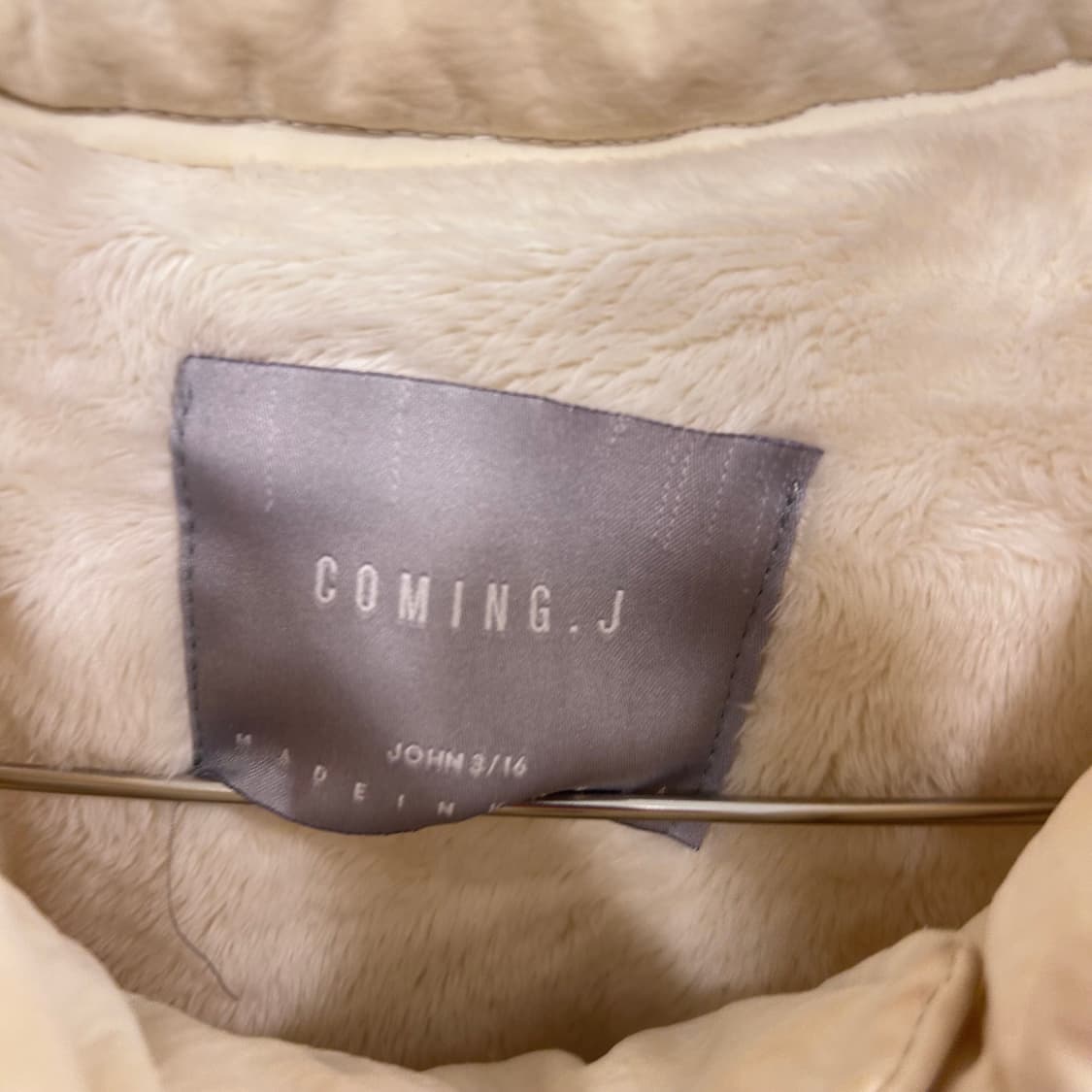 Coming.J 이너헤어 셔링 무광 푸퍼패딩 상품이미지3