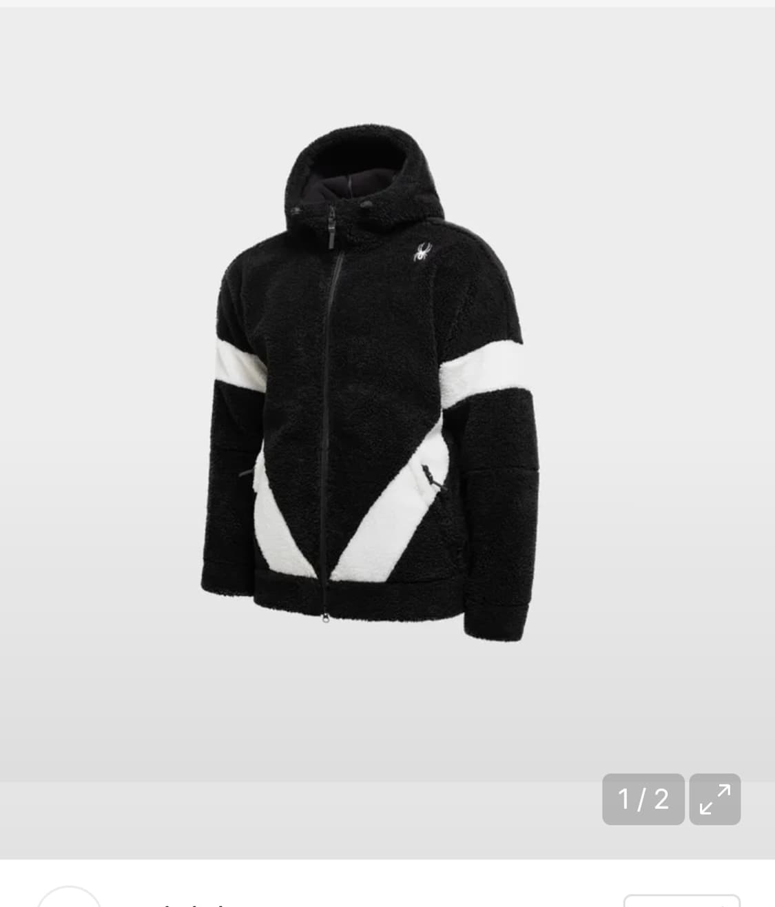 스파이더 플리스 후리스집업 보아집업 자켓 95 상품이미지1