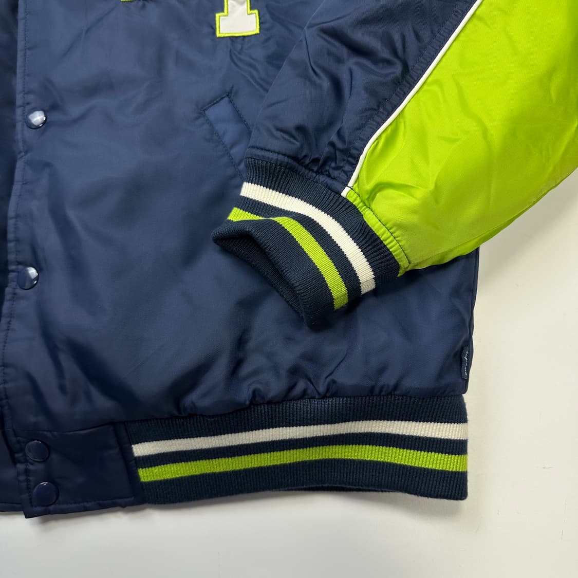 SUPREME 20AW Contrast Script 슈프림 바시티 자켓 상품이미지5