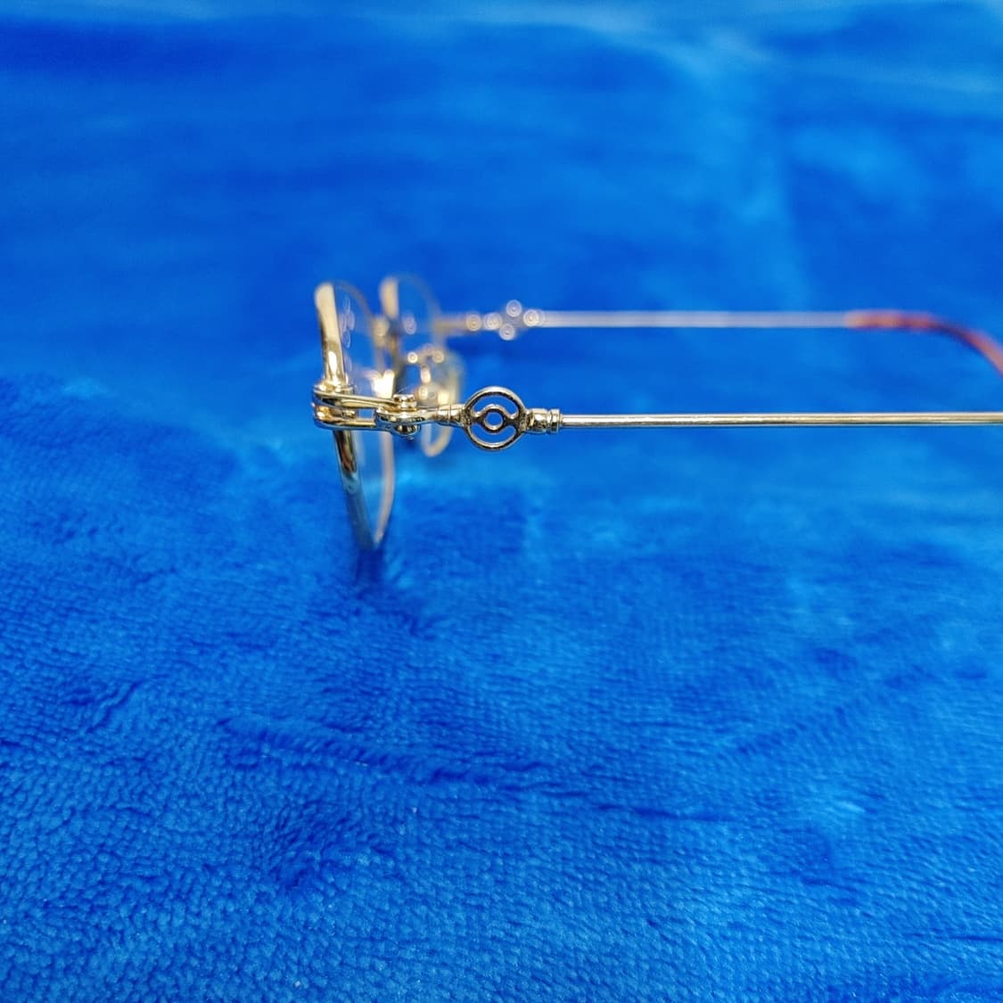 유니크 금장 빈티지 안경테 상품이미지4