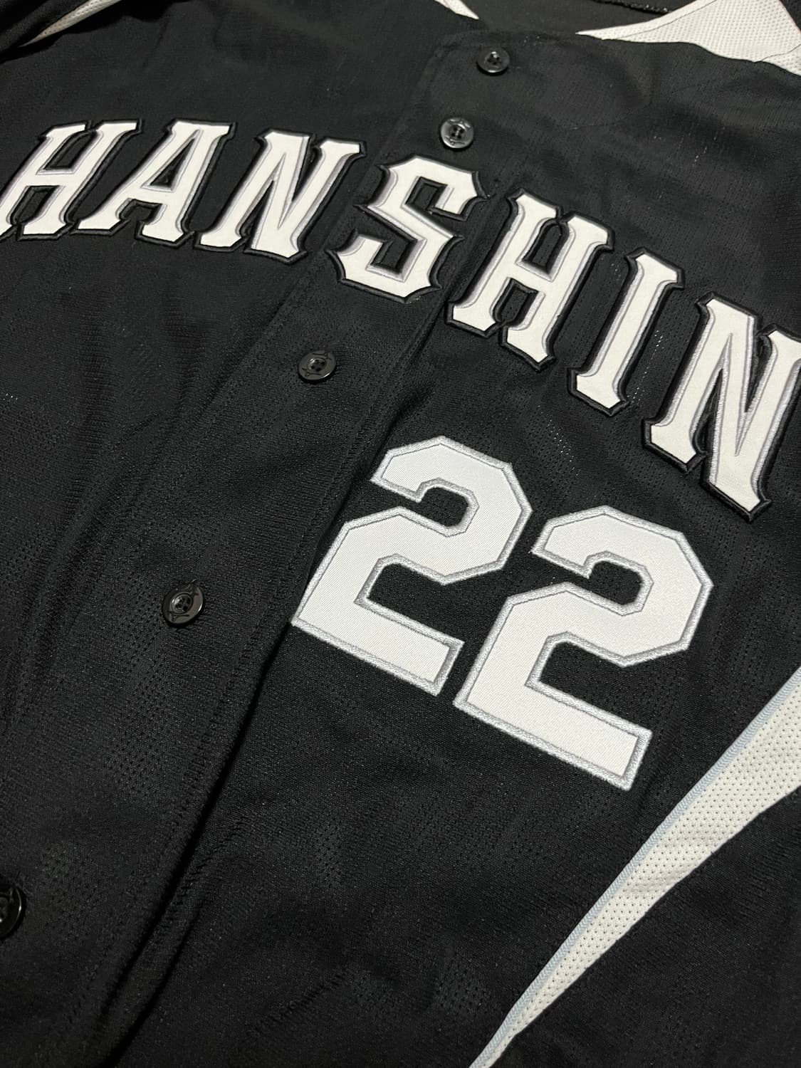 오승환 한신 타이거즈 미즈노 원정 유니폼 상품이미지5