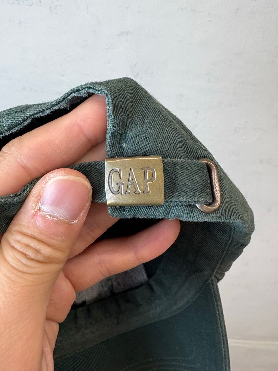 GAP 올드갭 그린 자수로고 볼캡 상품이미지4