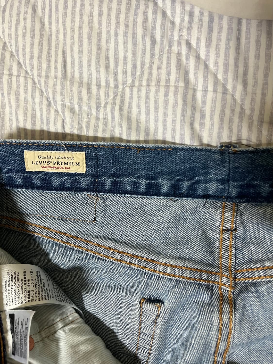 32*30[리바이스]555 릴렉스 스트레이트 진 청바지 000LO000 상품이미지5