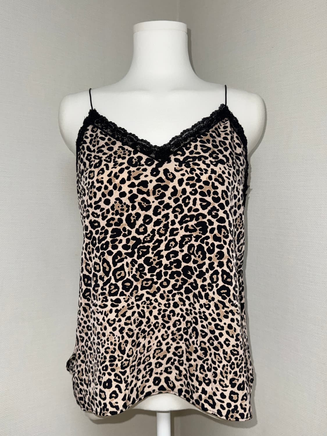 Leopard lace sleeveless 상품이미지2