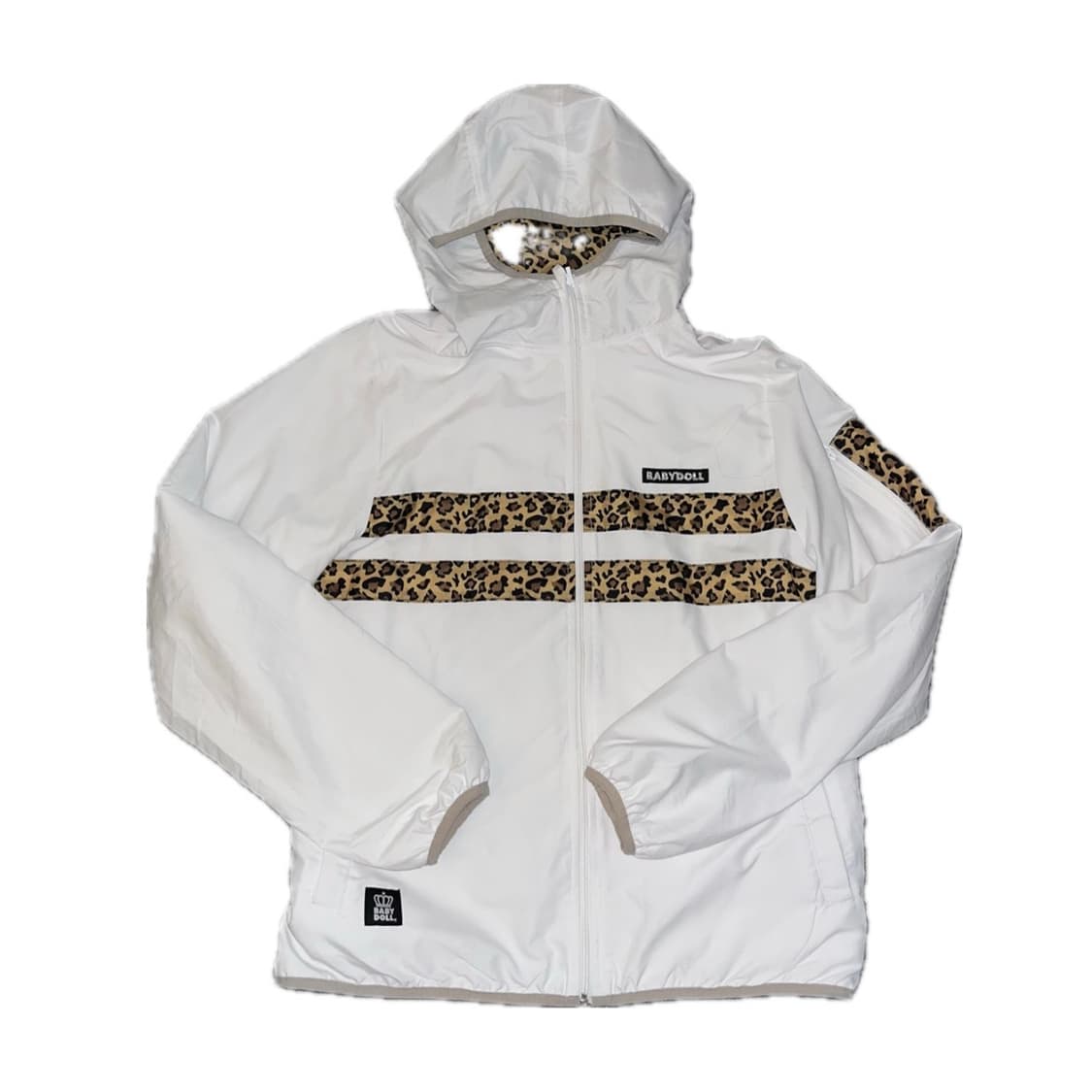 베이비돌 호피 후드 점퍼 상품이미지2