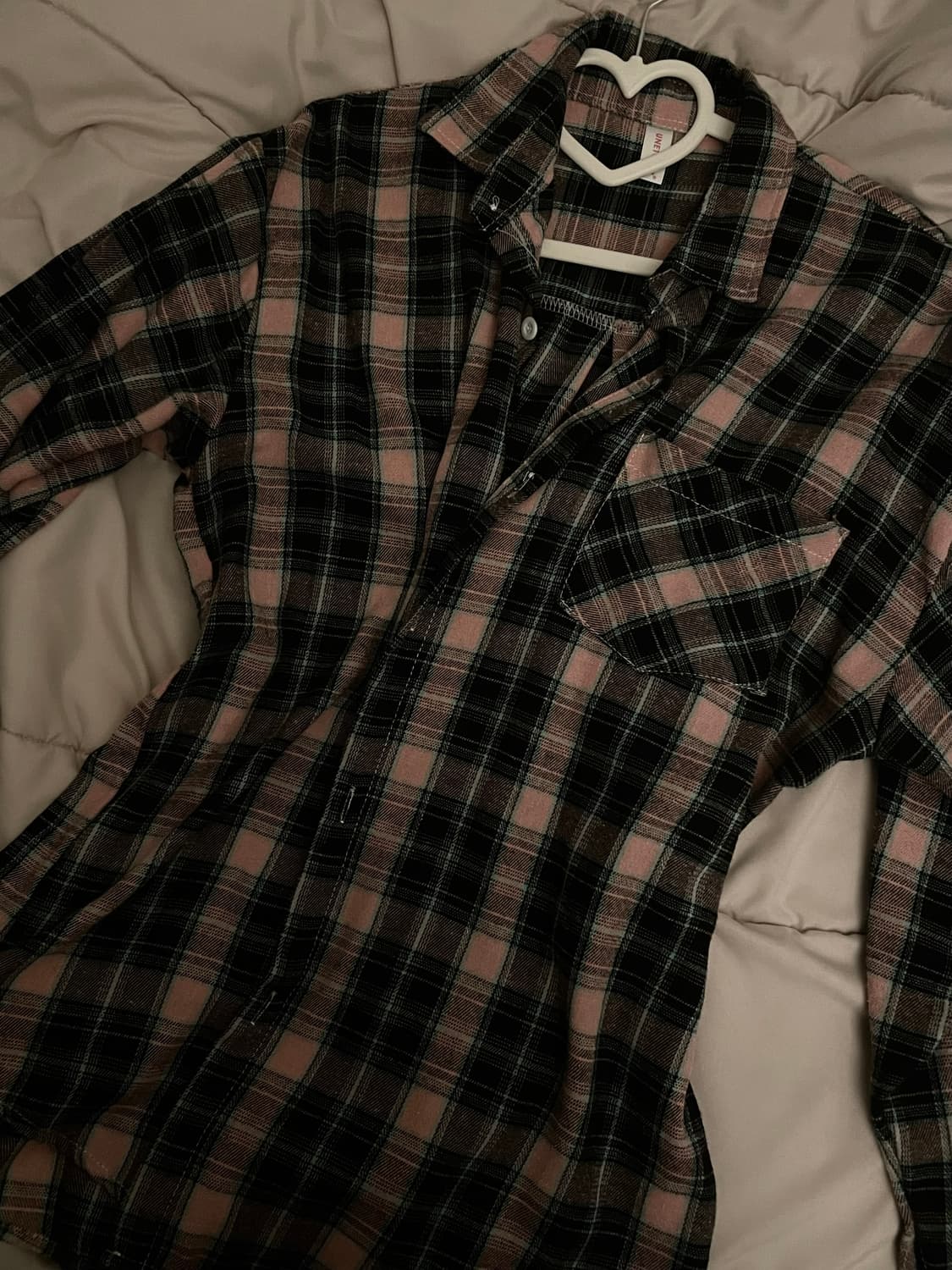 빈티지 체크 셔츠 상품이미지1