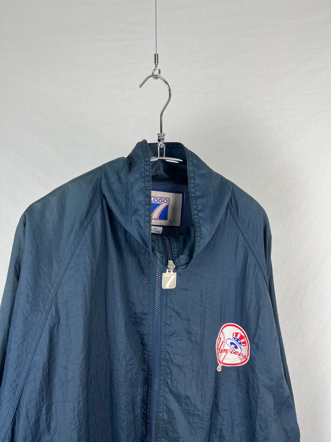 90s LOGO 7 양키스 나일론 자켓  상품이미지2