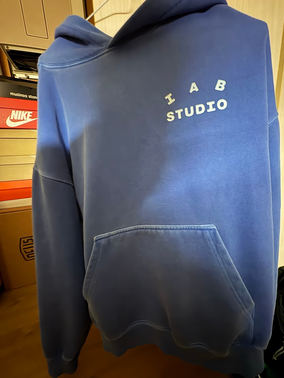 아이앱 후드티 로얄블루 L 상품이미지1