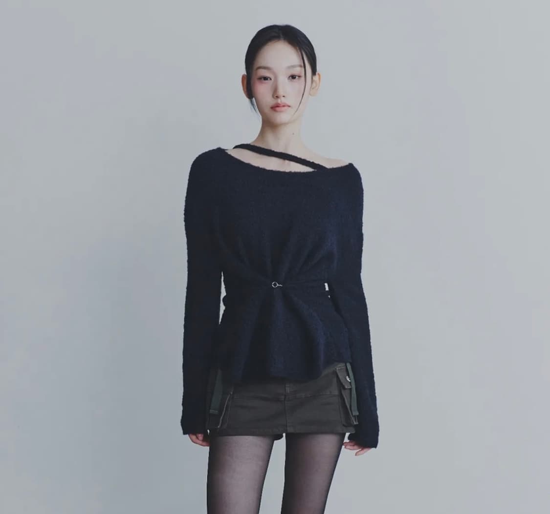 페인오어플레져 루비후크오버니트 RUBY HOOK OVER KNIT 상품이미지2